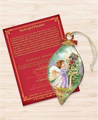 Designocracy Angels Are Near Holiday Ornament