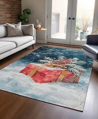 Addison Holiday Washable Indoor Outdoor Acn1805 Rug Collection