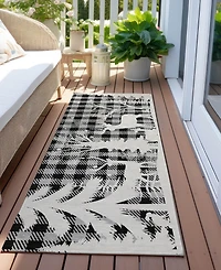 Addison Holiday Washable Indoor/Outdoor ACN1824 2'3"x7'6" Runner Area Rug