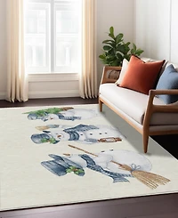 Addison Holiday Washable Indoor/Outdoor ACN1826 9'x12' Area Rug