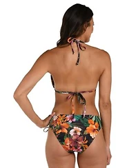 La Blanca Womens Tropical Hideaway Halter Bra Bottoms