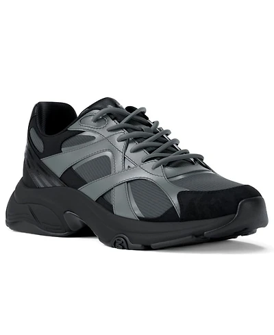 Michael Kors Men's Leo Mixed-Media Trainer Shoes
