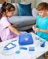 Geoffrey's Toy Box Hapolypropyleney Hearts Doctor Medical Care Playset