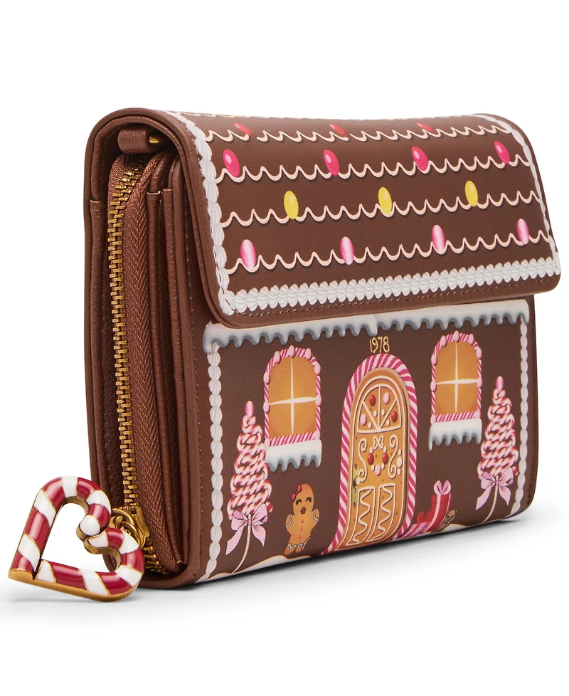 Betsey Johnson Baking Spirits Bright Crossbody Wallet