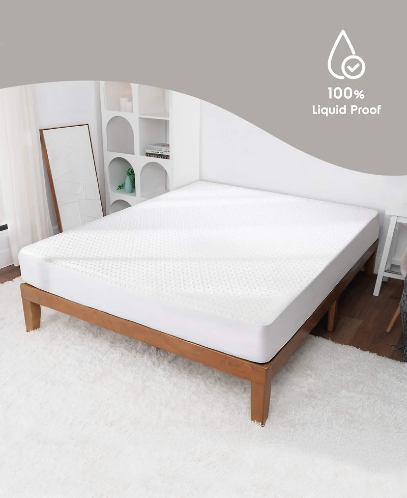 Nestl Copper Hypoallergenic Waterproof Cooling Mattress Protector