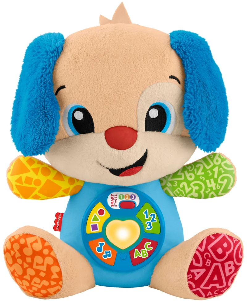 Fisher Price Laugh and Learn Smart Stages Puppy Plush Musical Learning Toy
