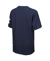 Majestic Women's Aaron Judge Navy New York Yankees Oversized Name Number T-Shirt