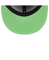 New Era Big Boys and Girls Purple/Orange Green Bay Packers Nickelodeon Slime 9FIFTY Snapback Hat