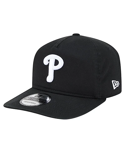 New Era Men's Black/White Philadelphia Phillies 19TWENTY Adjustable Hat