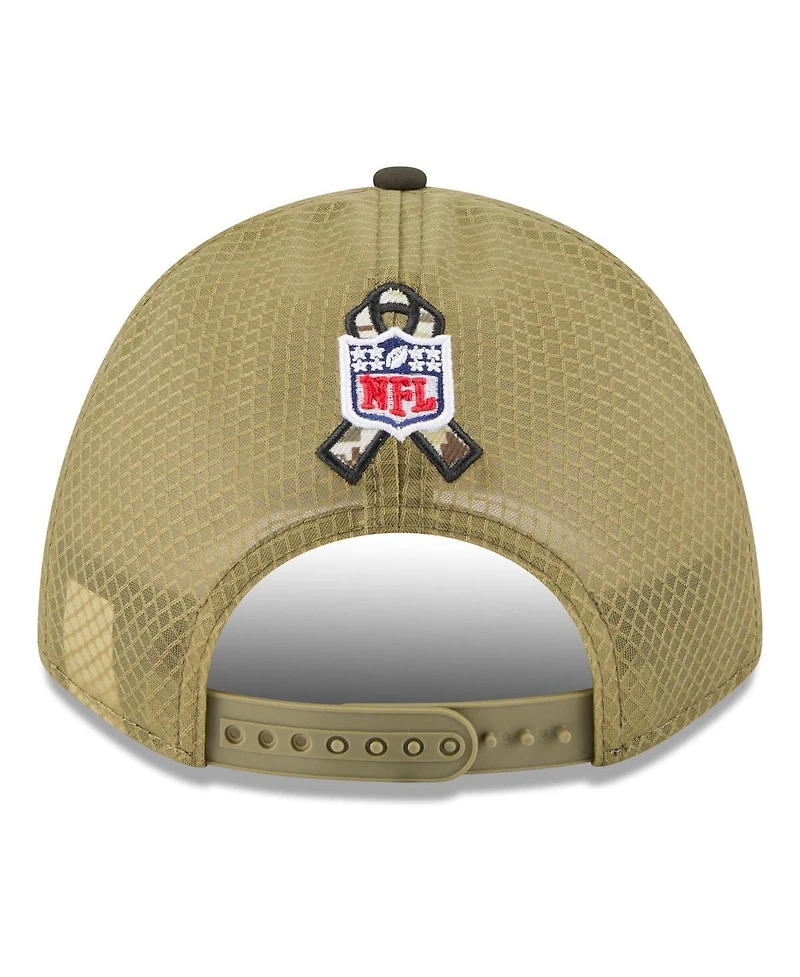 New Era Men's Green Arizona Cardinals 2025 Salute to Service 9FORTY A-Frame M-Crown Adjustable Hat