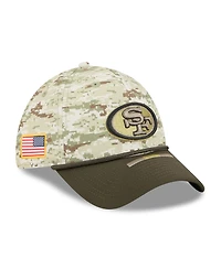 New Era Men's Camo/Dark Green/Dark Green San Francisco 49ers 2025 Salute to Service 39THIRTY Flex Hat