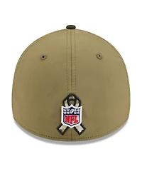 New Era Men's Green/Dark Green Philadelphia Eagles 2025 Salute to Service 39THIRTY Flex Hat
