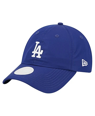 New Era Women's Royal Los Angeles Dodgers Team Pony Tail 9FORTY Flex Hat