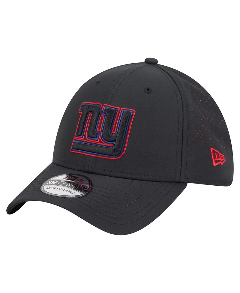 New Era Men's Black New York Giants Night 39THIRTY Flex Hat