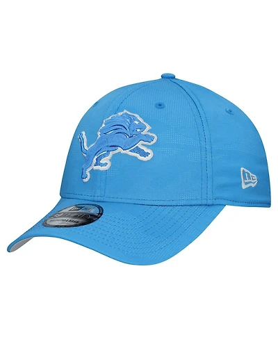 New Era Men's Blue Detroit Lions Tonal Camo 39THIRTY Stretch Fit Hat
