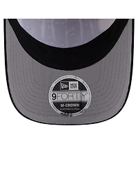New Era Men's Cream/Black Jacksonville Jaguars Throwback Two-Tone Sided Corduroy 9FORTY A-Frame Adjustable Hat