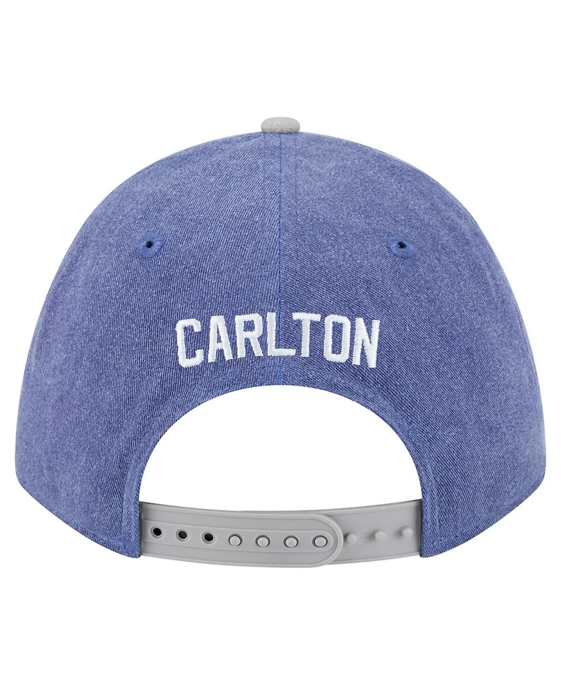 New Era Men's Blue/Gray Toronto Maple Leaf's Mascot 2-Tone 9FORTY Adjustable Hat