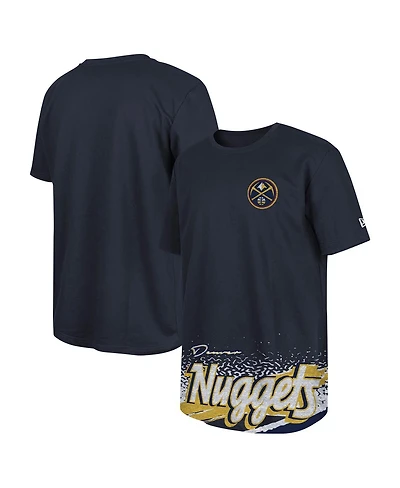 New Era Men's Navy Denver Nuggets Sport Classic T-Shirt