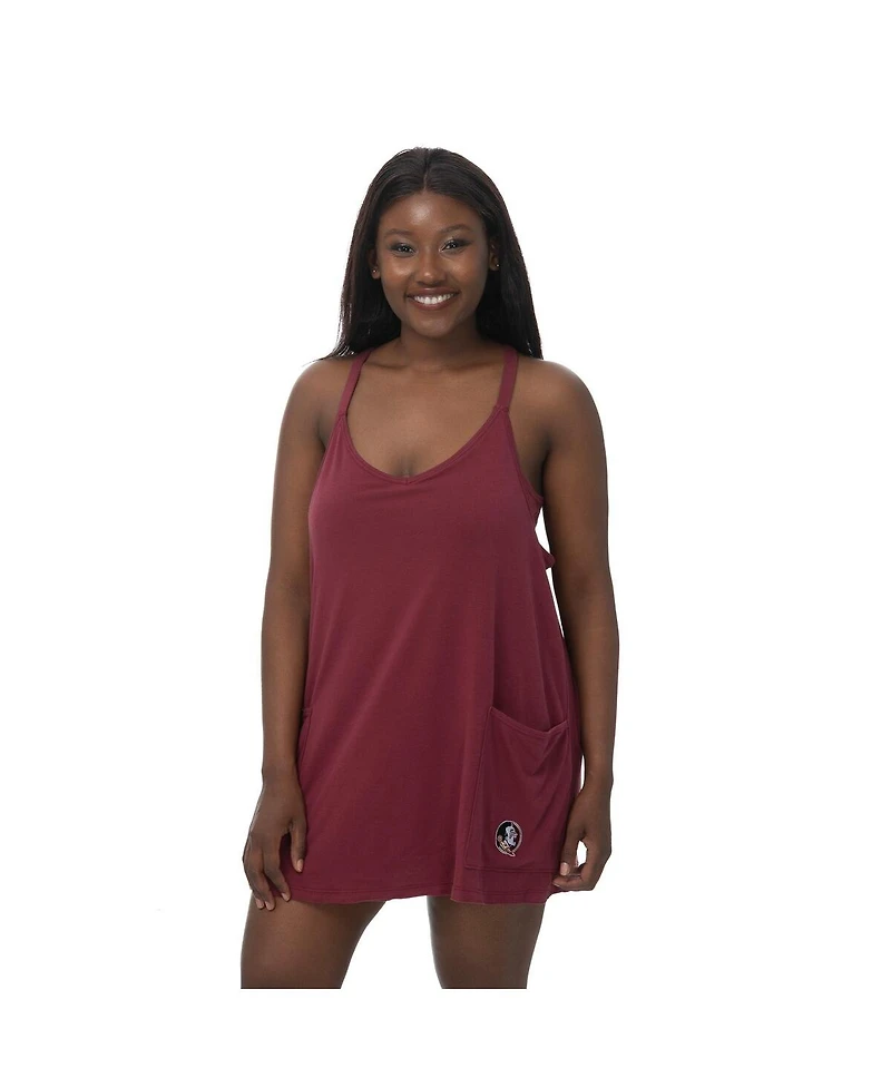 ZooZatz Women's Garnet Florida State Seminoles Active Pocketed Skort Dress