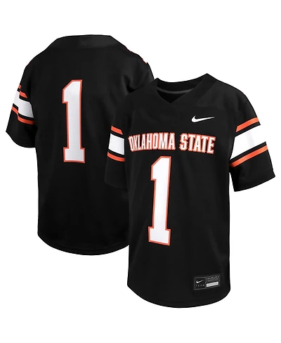 Nike 1 Toddler Black Oklahoma State Cowboys Untouchable Replica Game Jersey