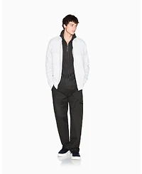 A|X Armani Exchange Men's Ribbed Quarter Zip Sweater