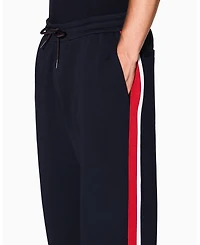 A|X Armani Exchange Men's Leg Stripe Tape Jogger