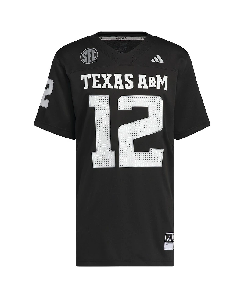 Adidas Men's Black Texas A&M Aggies Alternate Premier Strategy Jersey
