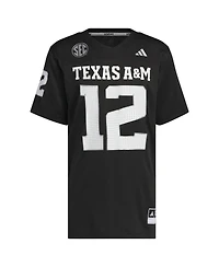 Adidas Men's Black Texas A&M Aggies Alternate Premier Strategy Jersey