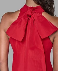 Karl Lagerfeld Paris Women's Tie Bow Detail Dress