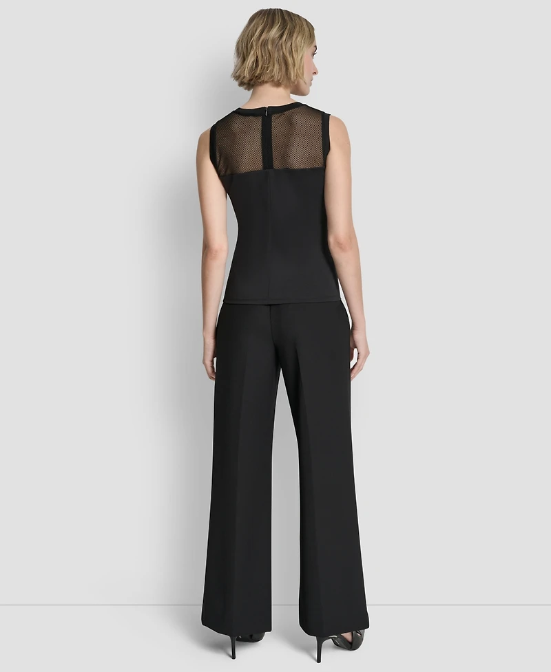 Dkny Women's Ponte Sleeveless Tank Top