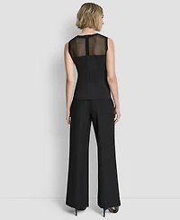 Dkny Women's Ponte Sleeveless Tank Top