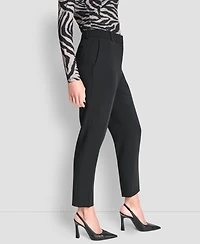 Dkny Women's Essex Ankle Leg Mid Rise Pants