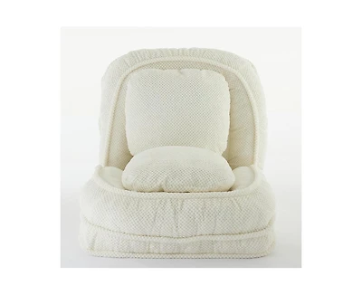 Casainc Lazy Sofa Chair Couch with 5 Adjustable Position Human Dog Bed