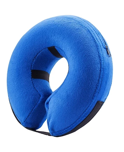 Bencmate Inflatable Dog Cone Collar Alternative Soft Donut Recovery for Pets
