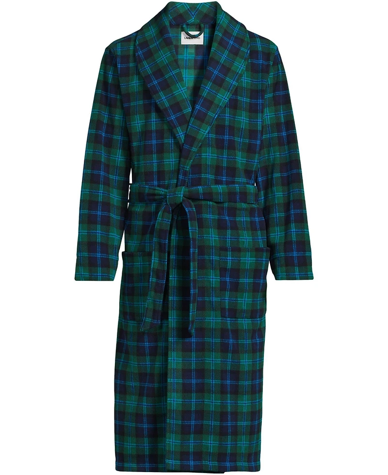 Lands' End Men's Fleece Robe