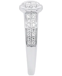 Macy's White Diamond Ring (1/4 ct. t.w.) Sterling Silver