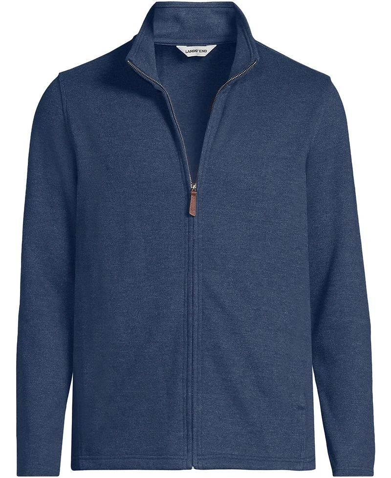 Lands' End Men's Bedford Rib Full Zip