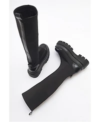 Prologue Shoes Celine Scuba Knee High Boot (Women)