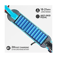 Artudatech 8.5-inch folding electric scooter with app, 350W, 35km range, 30km/h city commuting lights