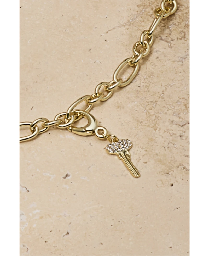 Untamed Petals Key Charm