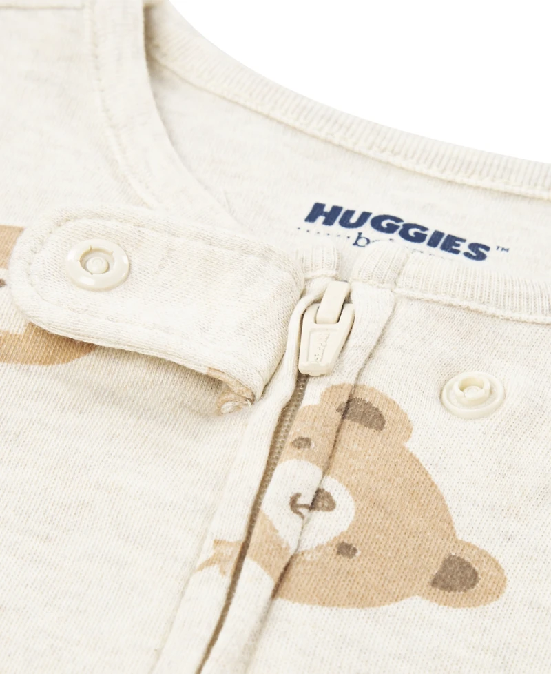 Huggies Baby Boys Printed Footed Coverall