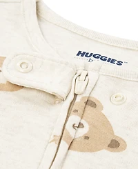 Huggies Baby Boys Printed Footed Coverall