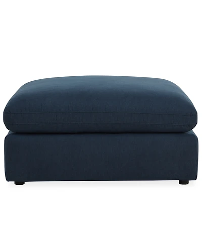 Furniture Fog 43" Fabric Ottoman Sofa
