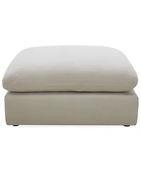 Furniture Fog 43" Fabric Ottoman Sofa