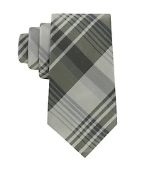 Calvin Klein Men's Doris Plaid Pattern Classic Tie