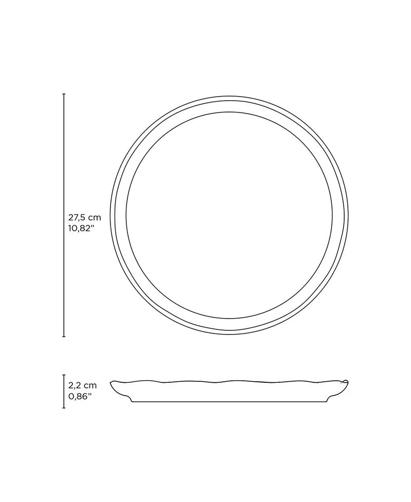 Porto Brasil Stoneware Dinner Plates