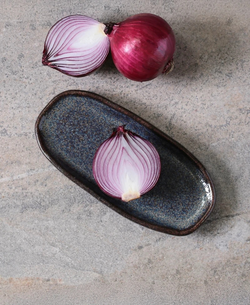 Porto Brasil Stoneware Shallow Oval Platters, Set of 4