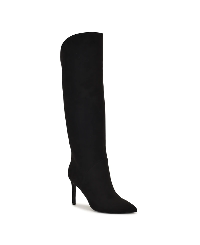 Nine West Womens Razla Tall Stiletto Dress Boots