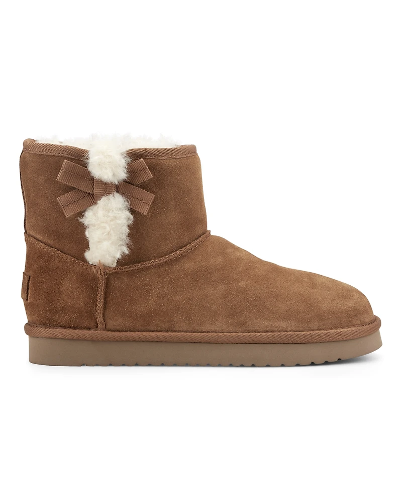 earth Women's Worldly Round Toe Casual Ankle Booties