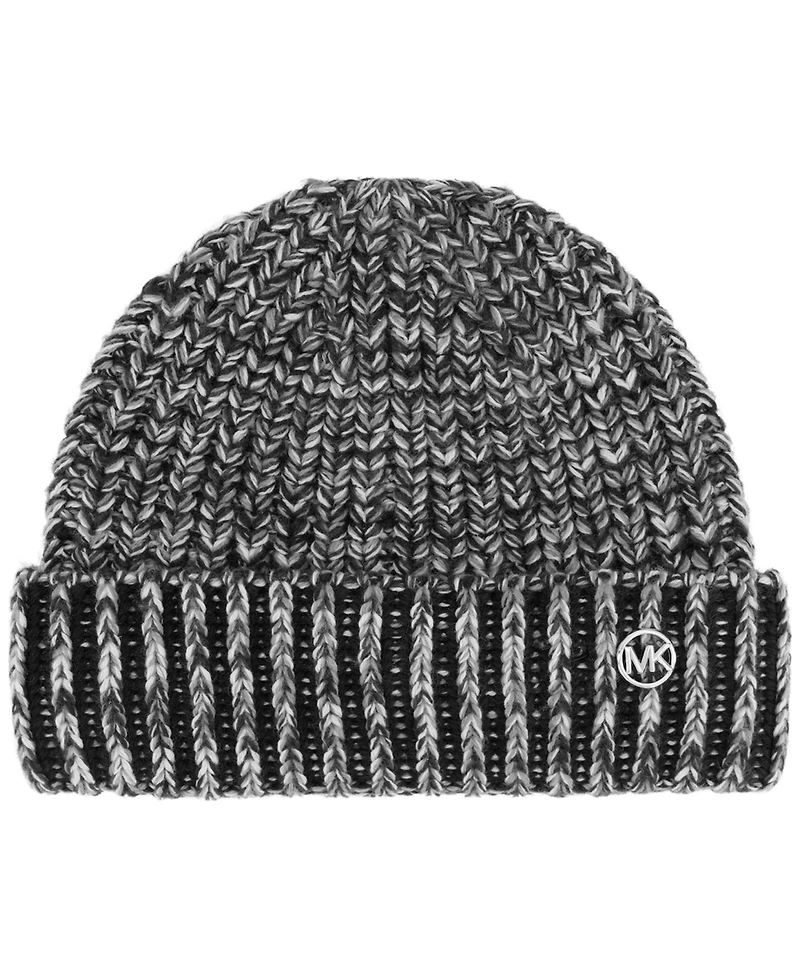 Michael Kors Women's Plaited Marl Cuff Beanie